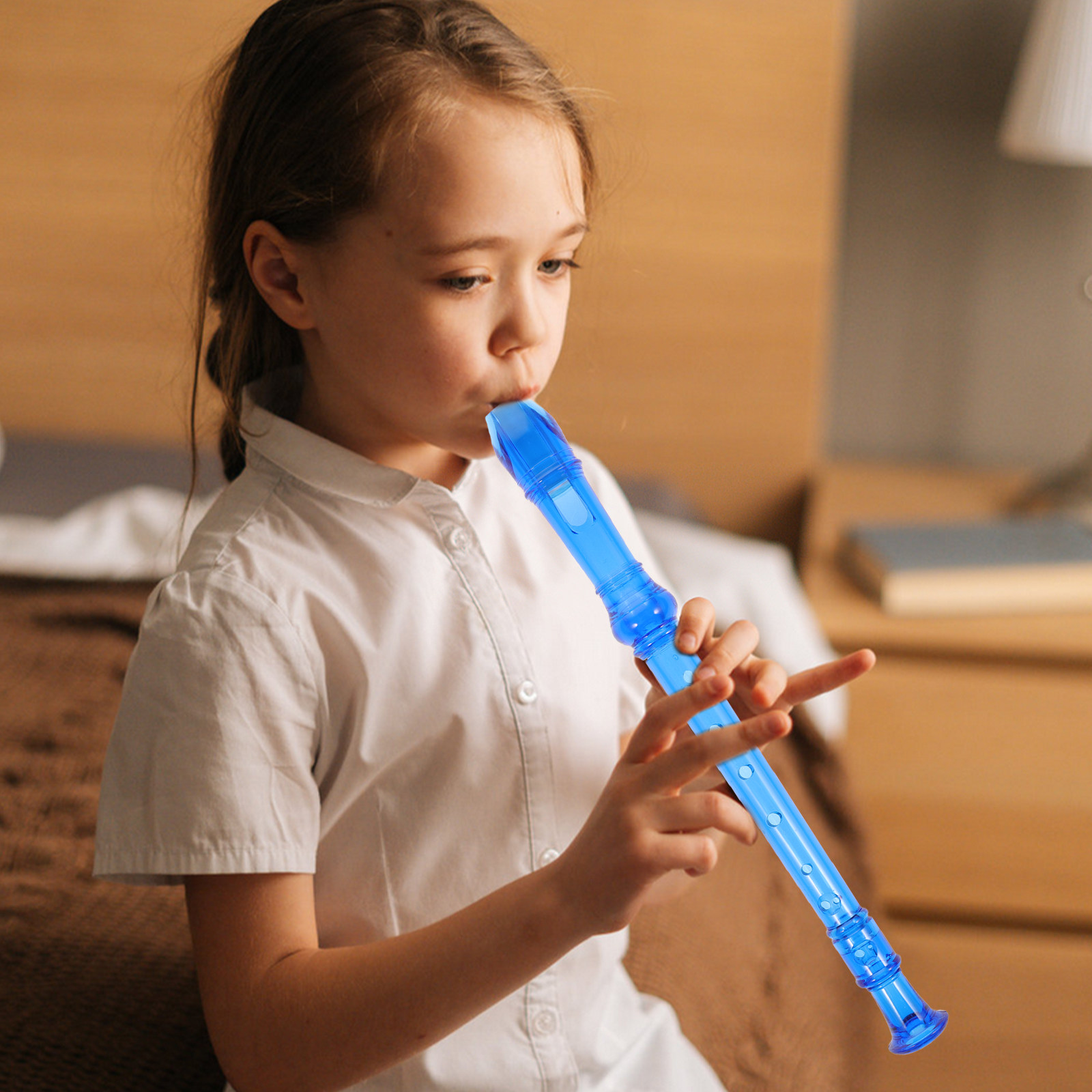 Musical Instrument Recorder - قطعتان من آلة السوبرانو الموسيقية ذات