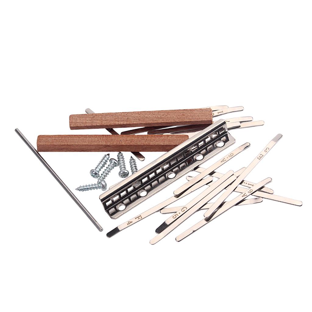 A Musical Instrument With Keys - طقم أجزاء الكاليمبا ذاتية التجميع بـ