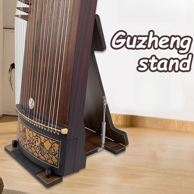 Musical Instrument Guzheng - حامل تخزين قابل للطي للغوزينغ بتصميم