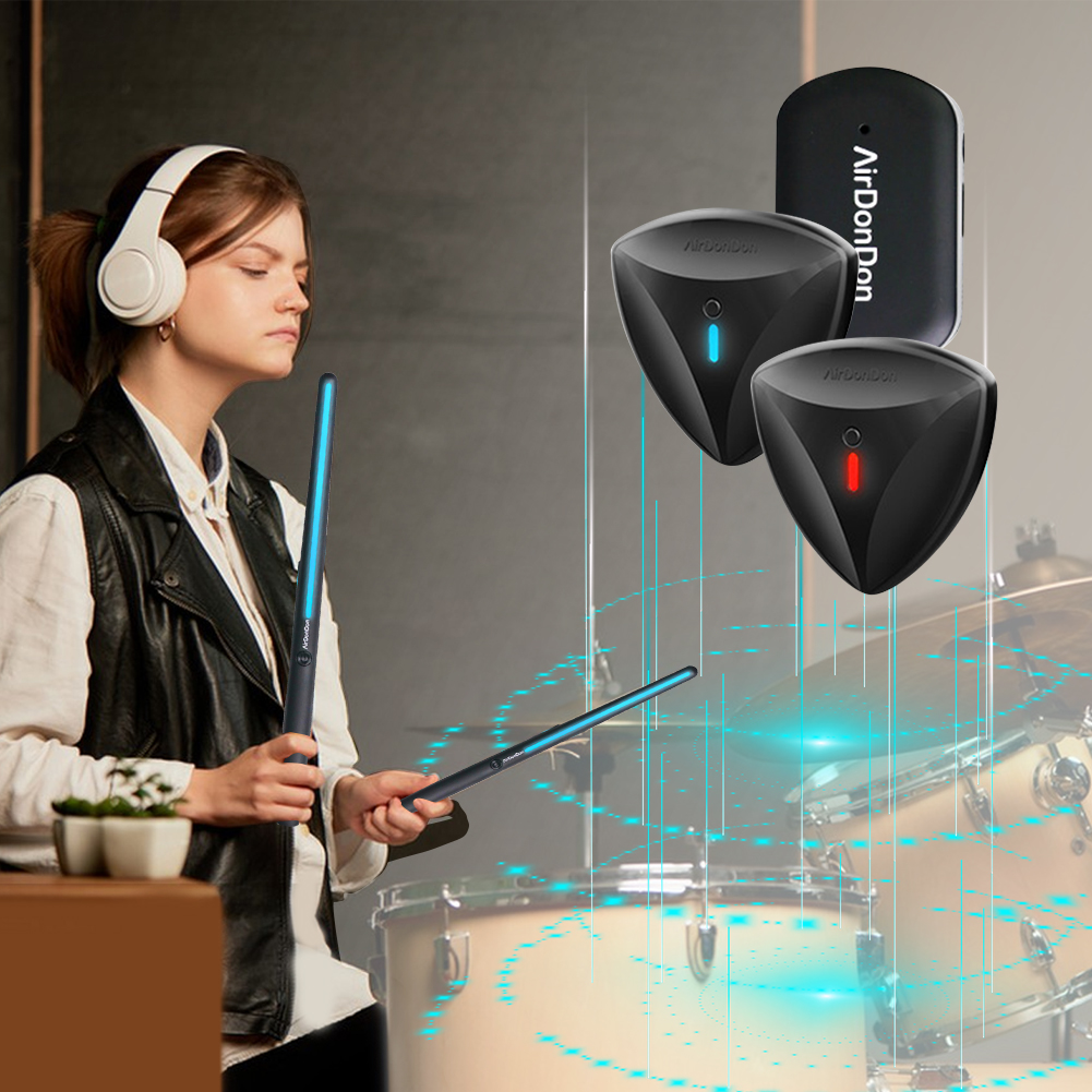 Musical Instrument Virtual - مجموعة طبلة الهواء محول طبلة الهواء