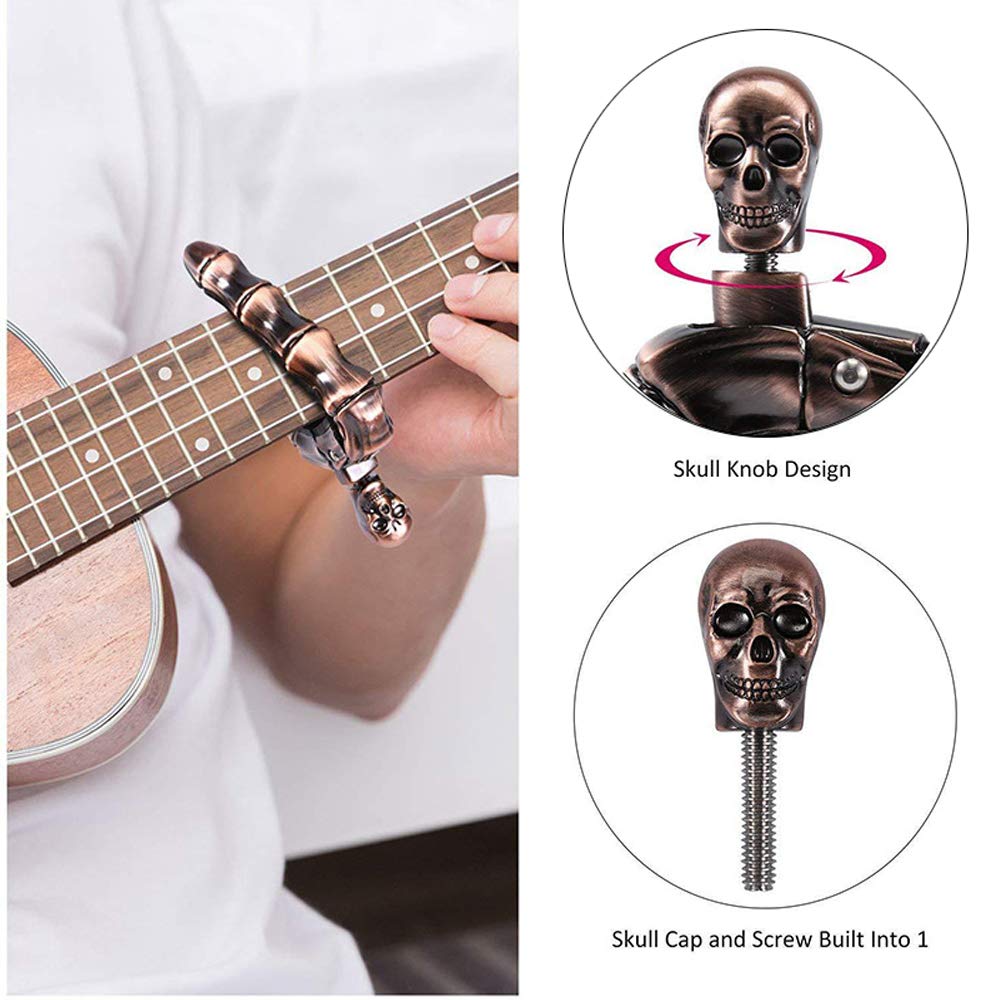 كابو جيتار على شكل جمجمة للجيت - مراجعة Musical Instrument Mandolin وسعره