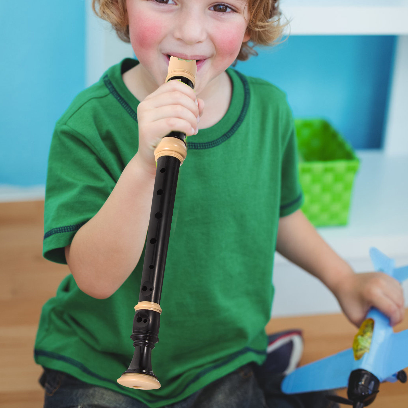 مجموعة واحدة من آلات النفخ الخ - مراجعة Musical Instrument Recorder وسعره