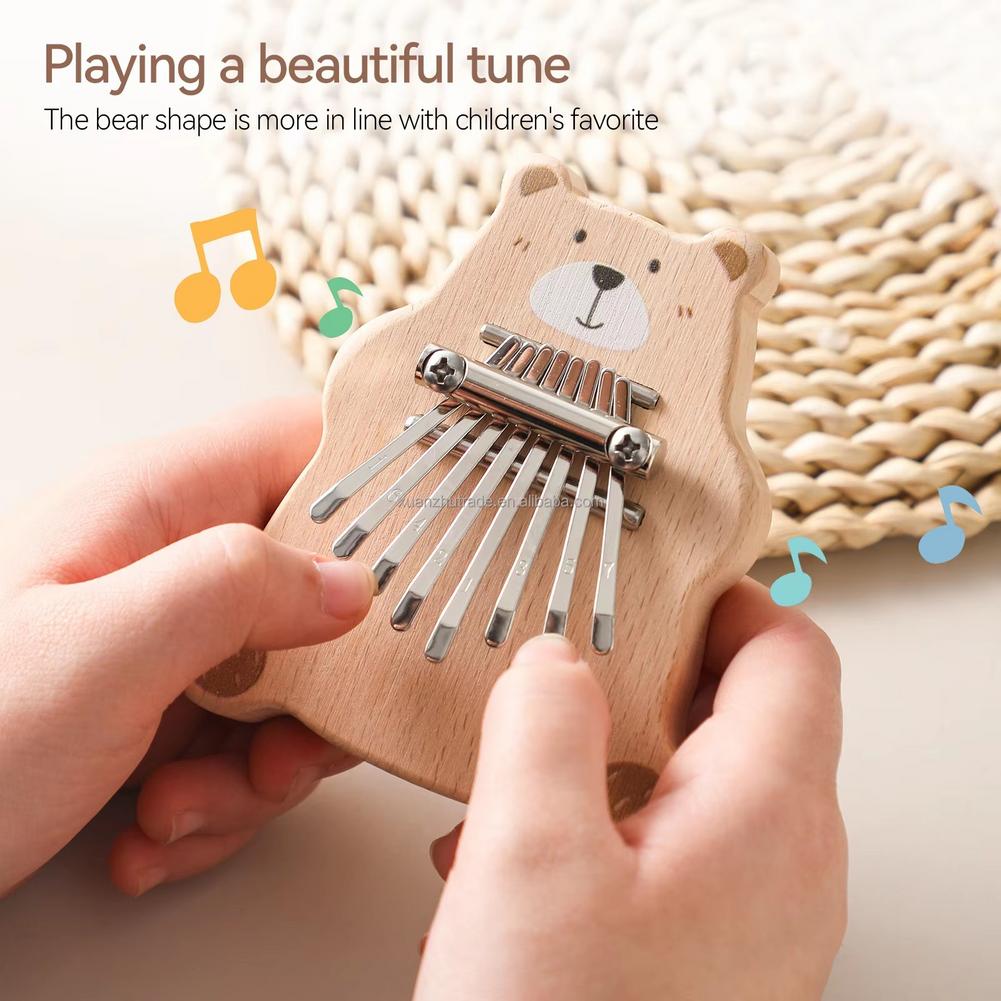 آلة كاليمبا صغيرة محمولة بـ 8  - مراجعة A Musical Instrument With Keys وسعره