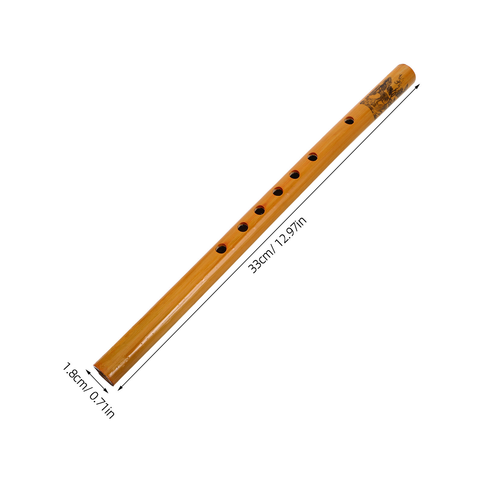 فلوت عمودي من الخيزران بطول 33 - مراجعة Musical Instrument Recorder وسعره