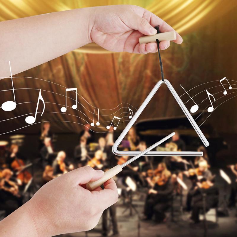 أداة مثلثة للموسيقى أداة يدوية - مراجعة Musical Instrument Chimes وسعره