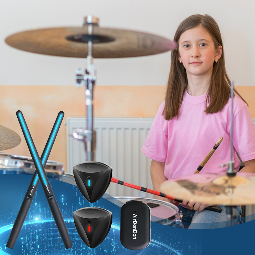 مجموعة طبلة الهواء محول طبلة ا - مراجعة Musical Instrument Virtual وسعره