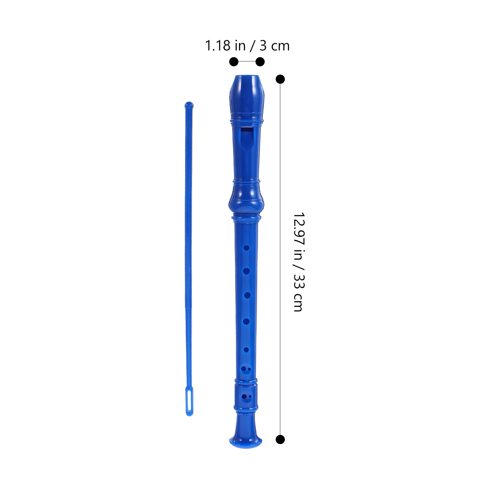 ريكوردر سوبرانو بـ 8 فتحات، سط - مراجعة Musical Instrument Recorder وسعره