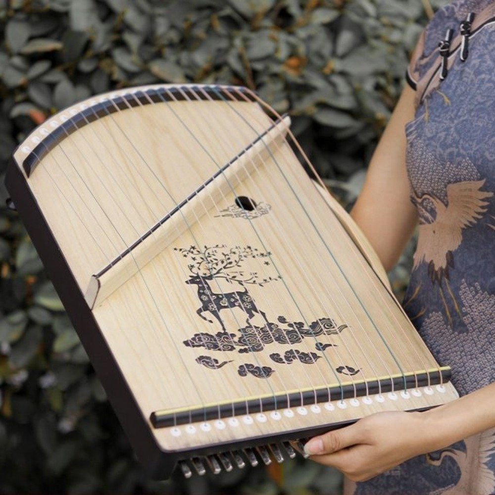 جهاز تدريب تقنية الإصبع الاحتر - مراجعة Musical Instrument Guzheng وسعره