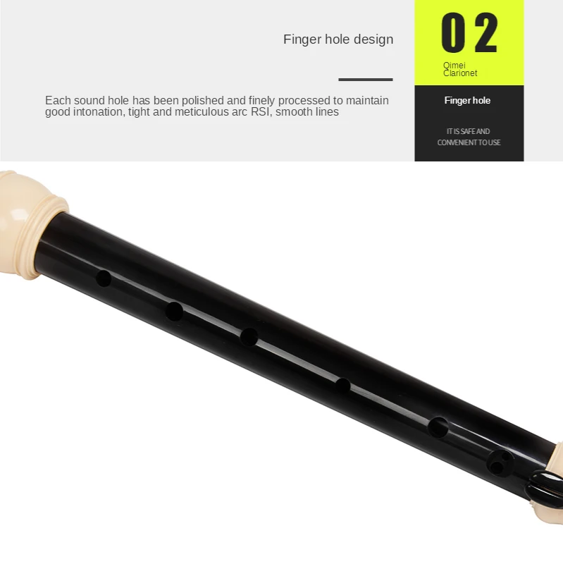كلارينيت تينور باروكي من Qimei - مراجعة Musical Instrument Recorder وسعره